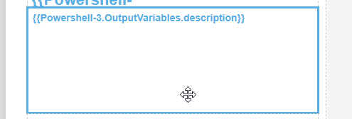 Inserting a token from the browser into the template